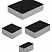 Тротуарная плитка "МЮНХЕН" - Б.2.ФСМ.6 Стоунмикс Чёрный, комплект из 4 видов плит