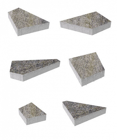 Тротуарные плиты "ОРИГАМИ" - Б.4.ФСМ.8 Искусственный камень Габбро