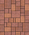 Тротуарные плиты "МЮНХЕН" - Б.2.ФСМ.6 Листопад гранит Барселона, комплект из 4 видов плит