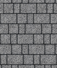 Тротуарные плиты "СТАРЫЙ ГОРОД" - Б.1.ФСМ.8 Стоунмикс Серый с чёрным, комплект из 3 видов плит