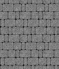 Тротуарная плитка "КЛАССИКО" - Б.1.КО.6 Стоунмикс Серый с чёрным, комплект из 3 видов плит