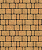 Тротуарные плиты "КЛАССИКО" - Б.1.КО.6 Листопад гранит Сахара, комплект из 3 видов плит