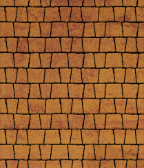 Тротуарные плиты "АНТИК" - Б.3.А.6 Листопад гладкий Каир, комплект из 5 видов плит