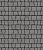 Тротуарная плитка "АНТИК" - Б.3.А.6 Стоунмикс Кремовый с чёрным, комплект из 5 видов плит