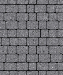Тротуарные плиты "КЛАССИКО" - А.1.КО.4 Гранит Серый, комплект из 2 видов плит
