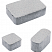 Тротуарные плиты "КЛАССИКО" - Б.1.КО.6 Стандарт Белый, комплект из 3 видов плит