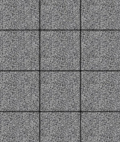 Тротуарные плиты "КВАДРАТ" - Б.1.К.6 Гранит Серый с чёрным