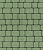 Тротуарные плиты "КЛАССИКО" - А.1.КО.4 Стандарт Зелёный, комплект из 2 видов плит