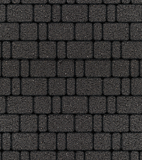 Тротуарные плиты "КЛАССИКО" - Б.1.КО.6 Стандарт Черный, комплект из 3 видов плит