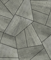 Тротуарные плиты "ОРИГАМИ" - Б.4.ФСМ.8 Искусственный камень Шунгит