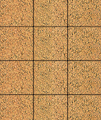 Тротуарные плиты "КВАДРАТ" - Б.1.К.6 Листопад гранит Сахара