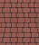 Тротуарные плиты "КЛАССИКО" - А.1.КО.4 Гранит Красный, комплект из 2 видов плит
