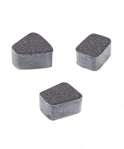 Тротуарные плиты "КЛАССИКО" - Б.2.КО.6 Гранит Серый, комплект из 3 видов плит
