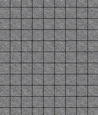 Тротуарные плиты "КВАДРАТ" - Б.3.К.6 Гранит Серый с чёрный