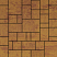 Тротуарные плиты "МЮНХЕН" - Б.2.ФСМ.6 Листопад гладкий Каир, комплект из 4 видов плит