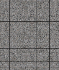 Тротуарная плитка КВАДРАТ - А.2.К.4 Стоунмикс Кремовый с чёрным