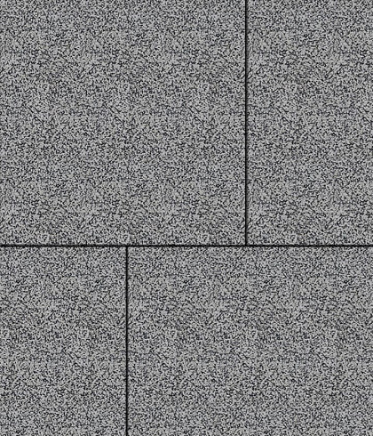 Тротуарные плиты "КВАДРАТ" - Б.7.К.8 Гранит Серый с чёрный