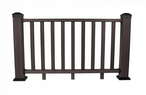 Ограждение из ДПК 3D WOOD 125х960х1575 мм
