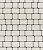 Тротуарная плитка "КЛАССИКО" - А.1.КО.4 Стандарт Белый, комплект из 2 видов плит