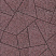 Тротуарные плиты "ОРИГАМИ" - Б.4.ФСМ.8 Гранит Красный с чёрным, комплект из 6 видов плит