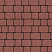 Тротуарные плиты "КЛАССИКО" - Б.1.КО.6 М Гранит Красный, комплект из 2 видов плит