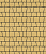 Тротуарные плиты "АНТИК" - Б.3.А.6 Стандарт Желтый, комплект из 5 видов плит