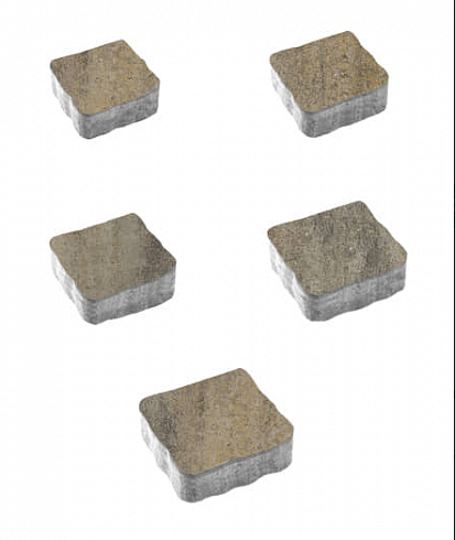 Тротуарная плитка "АНТИК" - Б.3.А.6 Искусственный камень Базальт