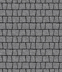 Тротуарные плиты "АНТИК" - Б.3.А.6 Гранит Серый с чёрный комплект из 5 видов плит