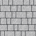 Тротуарная плитка "СТАРЫЙ ГОРОД" - А.1.ФСМ.4 Стоунмикс Бело-чёрный, комплект из 3 видов плит
