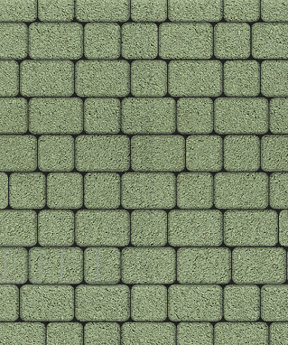 Тротуарные плиты "КЛАССИКО" - Б.1.КО.6 М Гранит Зелёный, комплект из 2 видов плит