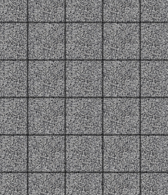 Тротуарная плитка КВАДРАТ - А.2.К.4 Стоунмикс Серый с чёрным