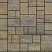 Тротуарная плитка "МЮНХЕН" - Б.2.ФСМ.6 Искусственный камень Базальт, комплект из 4 видов плит
