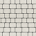 Тротуарная плитка "КЛАССИКО" - А.1.КО.4 Стоунмикс Белый, комплект из 2 видов плит