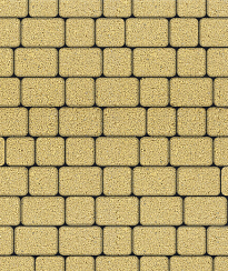 Тротуарные плиты "КЛАССИКО" - Б.1.КО.6 М Гранит Жёлтый, комплект из 2 видов плит
