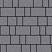 Тротуарные плиты "СТАРЫЙ ГОРОД" - Б.1.ФСМ.8 Стандарт Серый, комплект из 3 видов плит