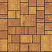 Тротуарные плиты "МЮНХЕН" - Б.2.ФСМ.6 Листопад гранит Каир, комплект из 4 видов плит