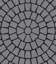 Тротуарная плитка "КЛАССИКО" - Б.2.КО.6 Стандарт Серый, комплект из 3 видов плит