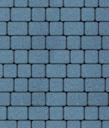 Тротуарные плиты "КЛАССИКО" - А.1.КО.4 Гранит Синий, комплект из 2 видов плит