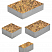 Тротуарные плиты "МЮНХЕН" - Б.2.ФСМ.6 Листопад гладкий Саванна, комплект из 4 видов плит