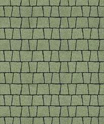 Тротуарные плиты "АНТИК" - Б.3.А.6 Гранит Зелёный комплект из 5 видов плит