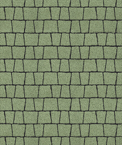 Тротуарные плиты "АНТИК" - Б.3.А.6 Гранит Зелёный комплект из 5 видов плит