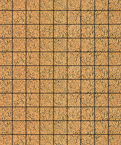 Тротуарные плиты "КВАДРАТ" - Б.3.К.6 Листопад гранит Сахара