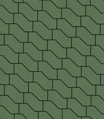 Тротуарные плиты "S-ФОРМА" - В.3.Ф.10 Стандарт Зеленый
