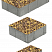 Тротуарные плиты "СТАРЫЙ ГОРОД" - Б.1.Фсм.6 Листопад гладкий Янтарь, комплект из 3 видов плит