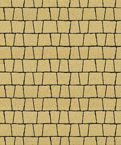 Тротуарные плиты "АНТИК" - Б.3.А.6 Гранит Жёлтый комплект из 5 видов плит