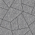 Тротуарные плиты "ОРИГАМИ" - Б.4.ФСМ.8 Стоунмикс Серый с чёрным, комплект из 6 видов плит
