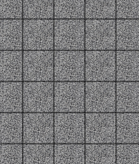 Тротуарная плитка "КВАДРАТ" - Б.2.К.6 Стоунмикс Серый с чёрным