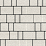 Тротуарная плитка "СТАРЫЙ ГОРОД" - А.1.ФСМ.4 Стоунмикс Белый, комплект из 3 видов плит