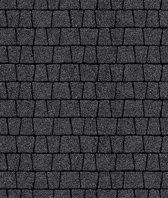 Тротуарная плитка "АНТИК" - Б.3.А.6 Стоунмикс Чёрный, комплект из 5 видов плит