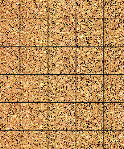 Тротуарные плиты "КВАДРАТ" - Б.2.К.6 Листопад гранит Сахара